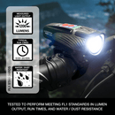NiteRider Lumina Pro 1200 Rechargeable Head Light-2