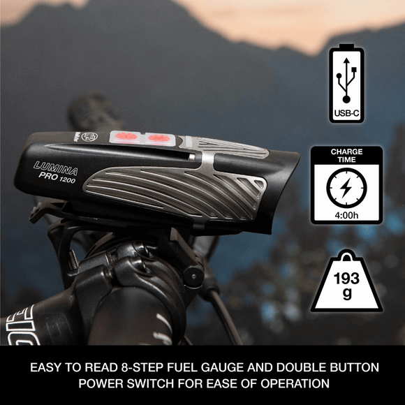 NiteRider Lumina Pro 1200 Rechargeable Head Light