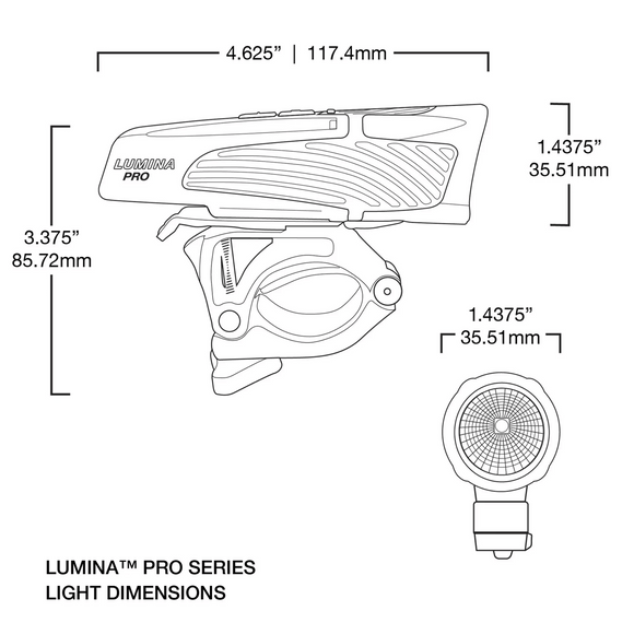 NiteRider Lumina Pro 1200 Rechargeable Head Light