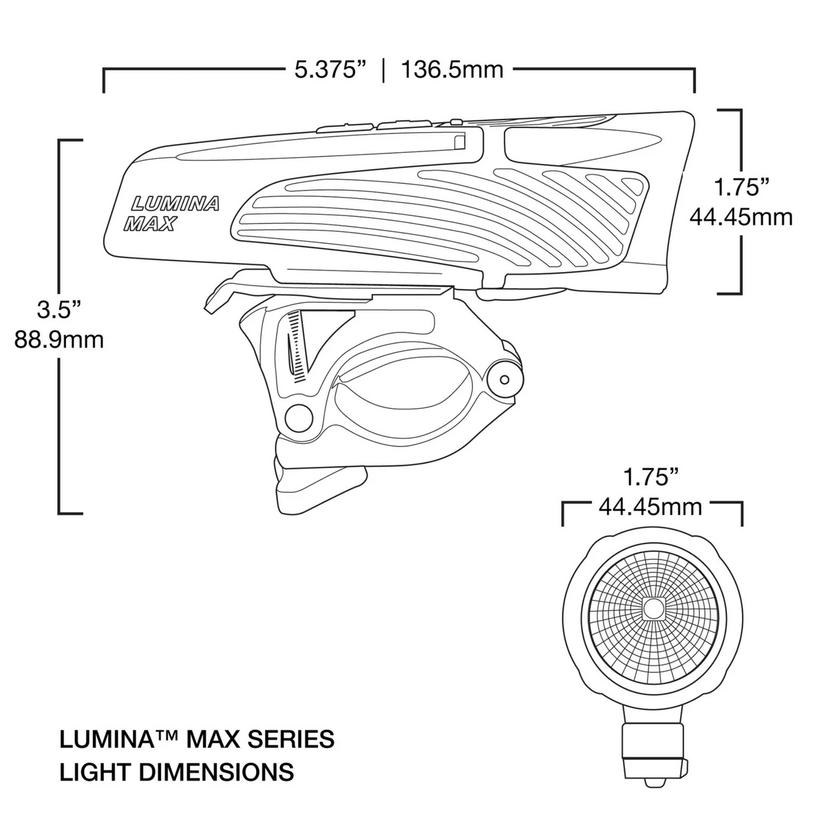 Nite Rider Kit NiteRider Lumina Max 2500 Head Light with NiteLink | The Bikesmiths