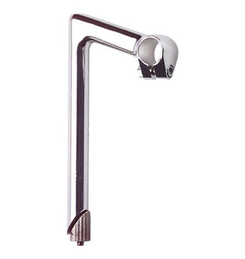 Nitto Technomic NTC225 22.2mm Silver Long Quill 25.4mm Clamp Stem - The Bikesmiths