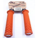 NEW ODI Vans V2.1 Lock On Bike Grips Waffle Gum Brown Checkered Black Clamps - The Bikesmiths