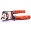 NEW ODI Vans V2.1 Lock On Bike Grips Waffle Gum Brown Checkered Black Clamps - The Bikesmiths