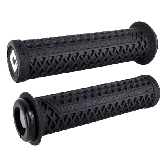 ODI Vans V2.1 Lock On Bike Grips with Checkered Clamps ODI