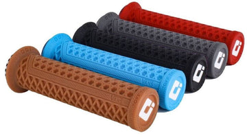ODI Vans V2.1 Lock On Bike Grips with Checkered Clamps ODI