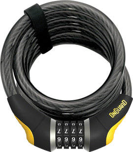OnGuard 8030 Doberman 185cm x 15mm Combo Cable Lock - The Bikesmiths