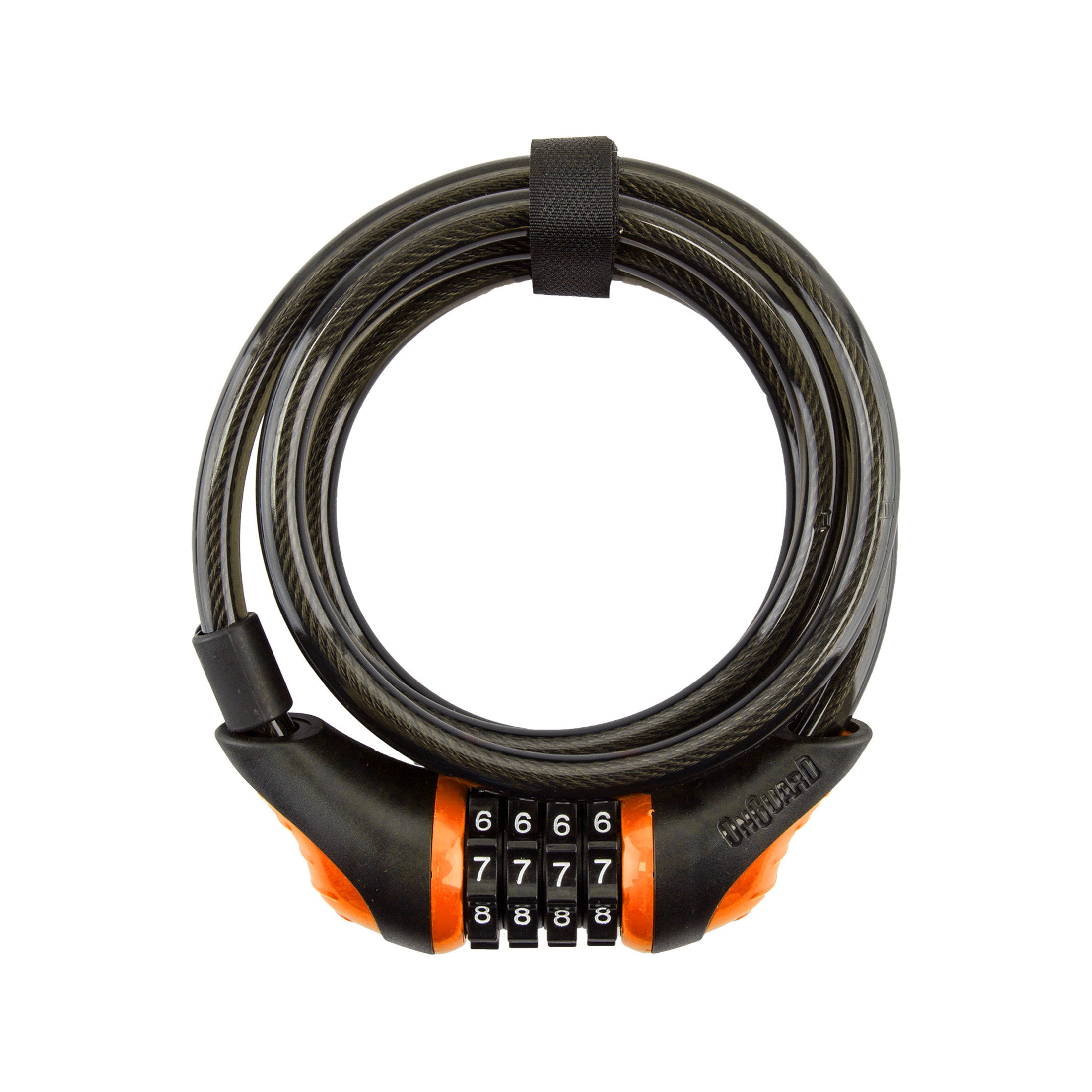 OnGuard 8160 Neon Coil Combo Lock 180cm x 10mm