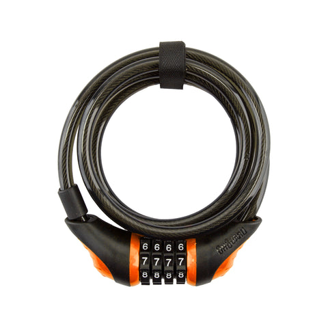 Image of OnGuard 8160 Neon Coil Combo Lock 180cm x 10mm