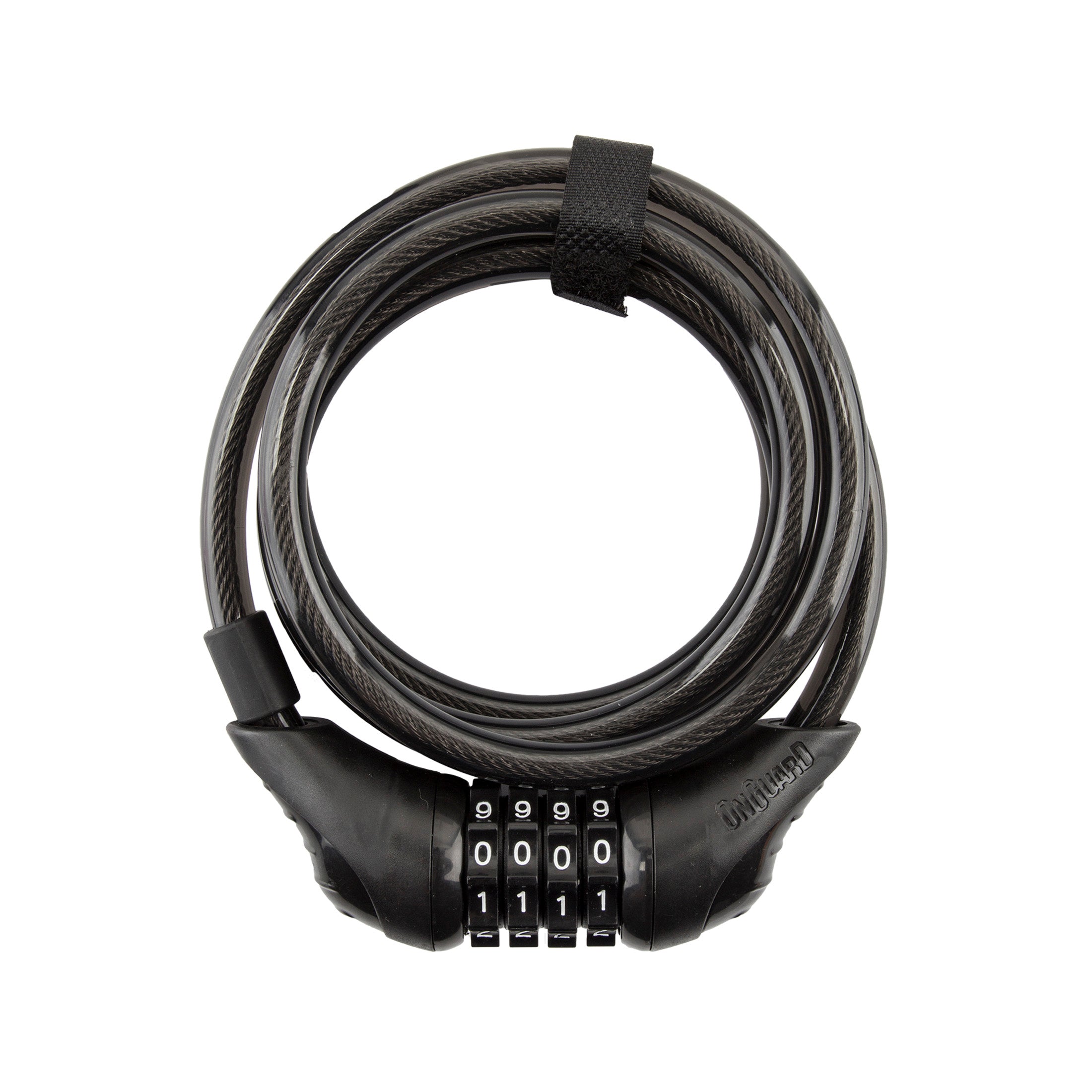 OnGuard 8160 Neon Coil Combo Lock 180cm x 10mm - The Bikesmiths