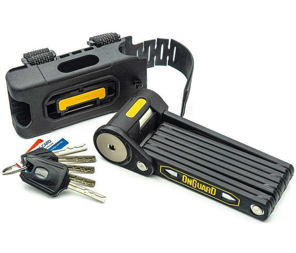 OnGuard 8114 K-9 Hi-Security Key Link Plate Lock 112.5cm/ 44in - The Bikesmiths