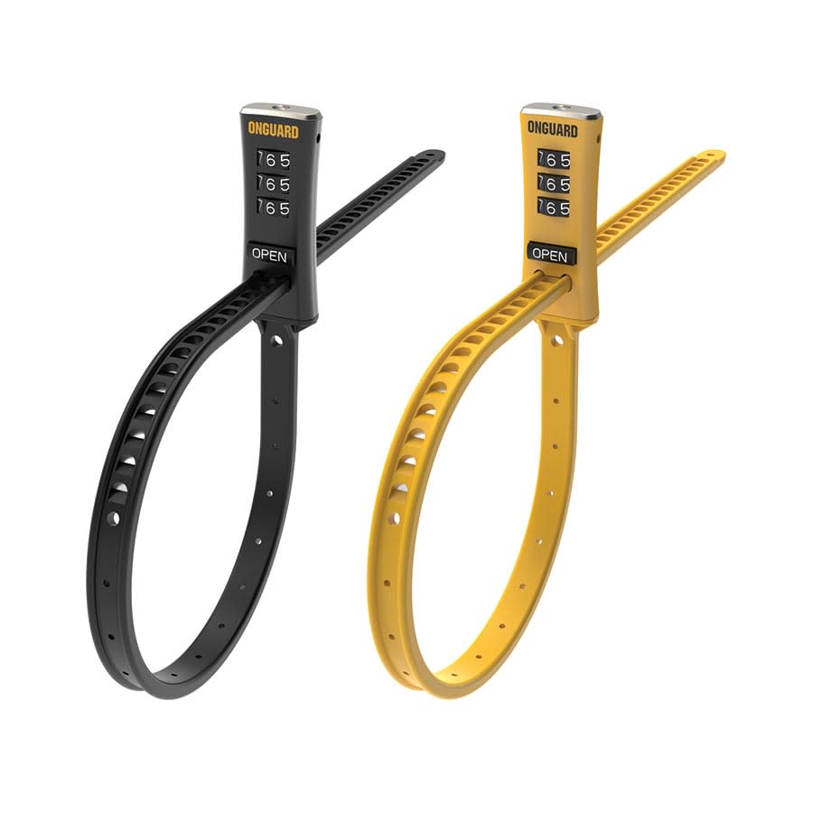 OnGuard 8079 Stainless Steel Zip Lock Black and Yellow 2-piece Set ...