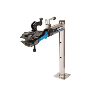 Park Tool PRS-4.2-2 Deluxe Bench Mount Repair Stand With Micro-Adjust Clamp - The Bikesmiths