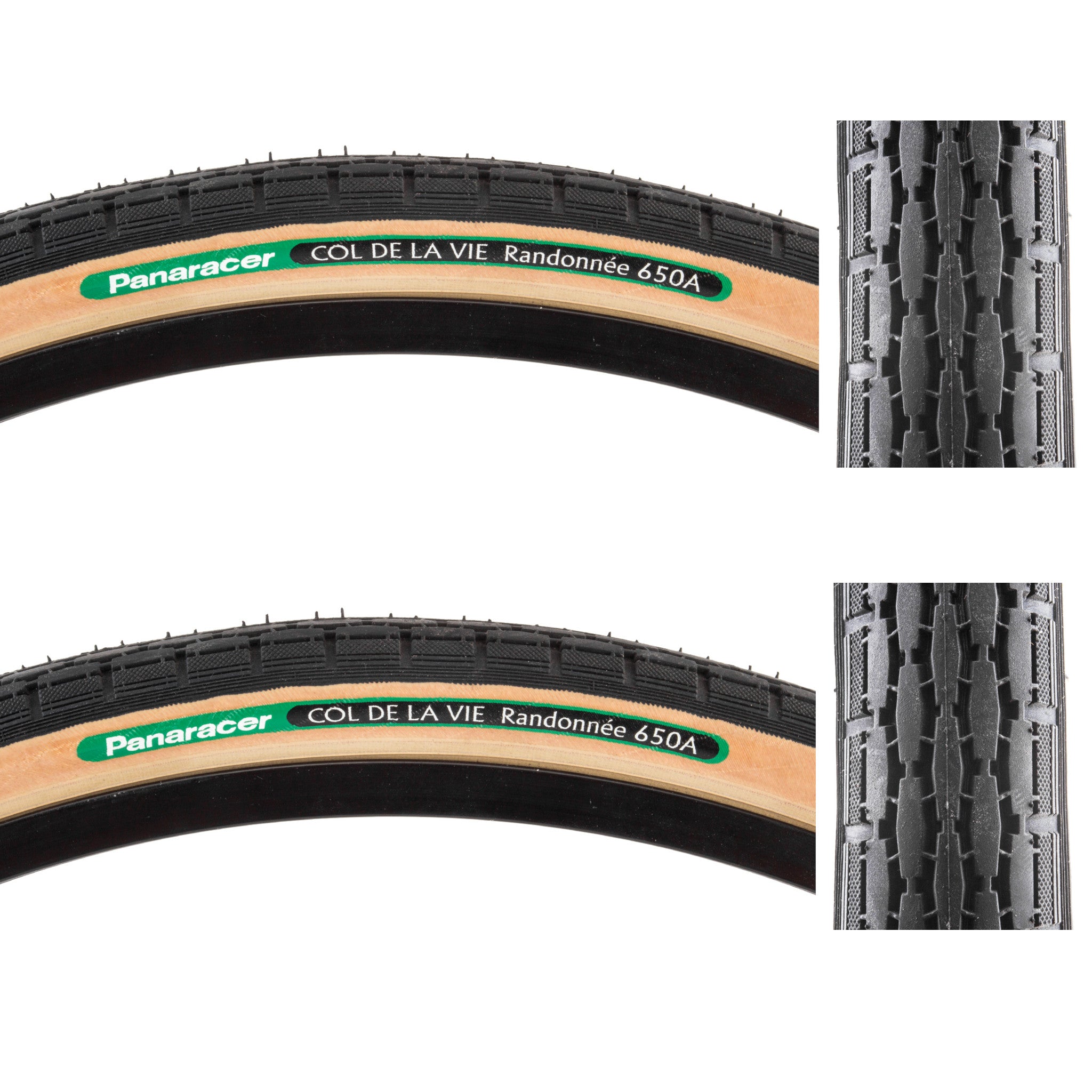 Panaracer Randonnee Col de la Vie 26x1 3/8 (650A) Skinwall Tire