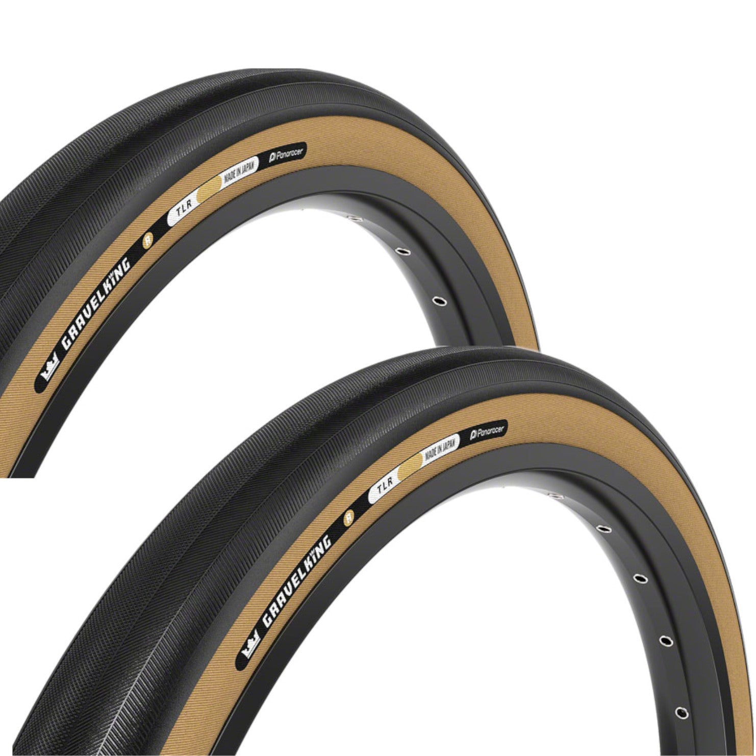 Panaracer Gravelking Slick R 700x28 Amberwall Clincher Bike Tire - The Bikesmiths