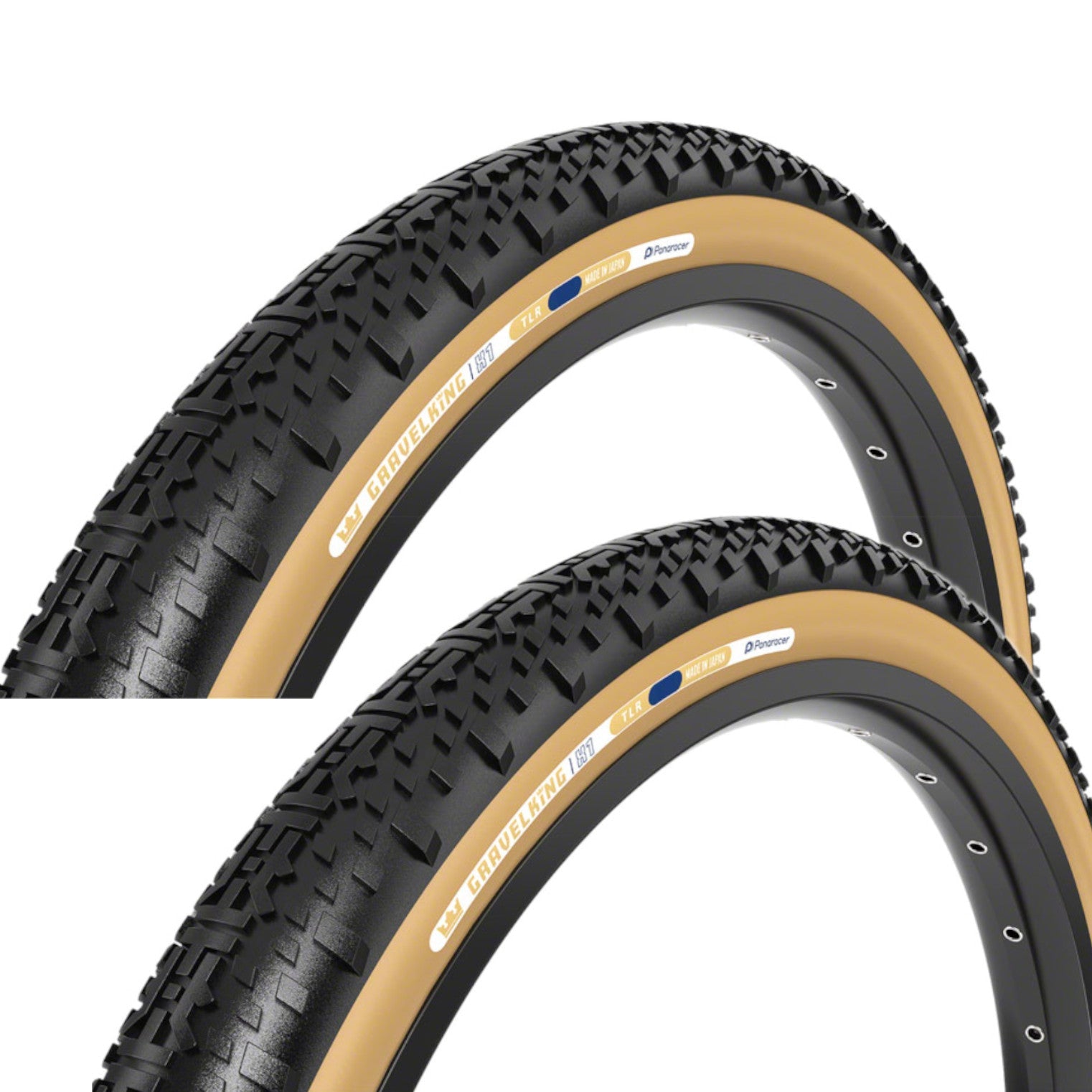 Panaracer GravelKing X1 27.5x1.90 (650bx48mm) TLR Tubeless Folding