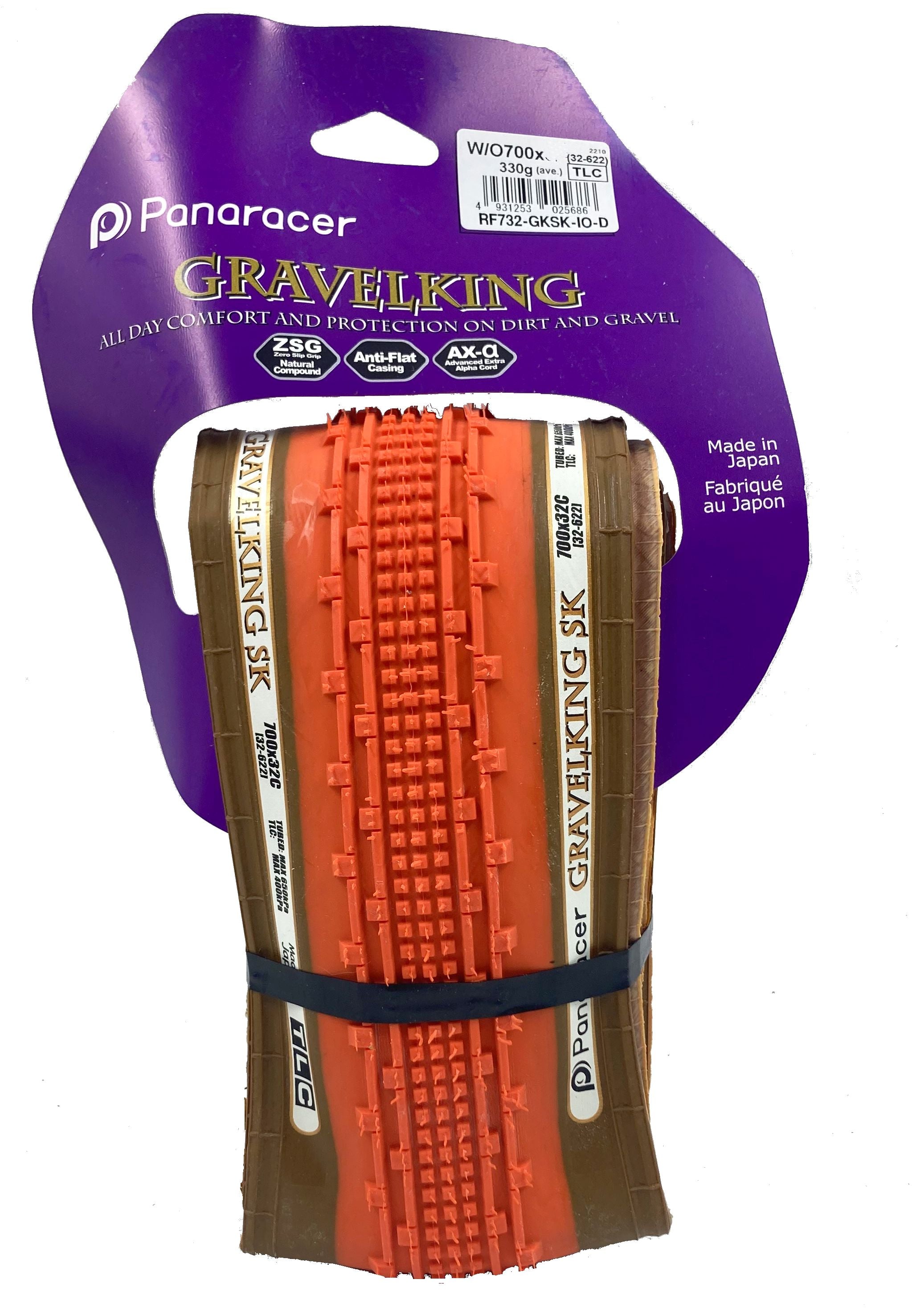 Panaracer Limited Edition Gravel King SK 700c TLC Tubeless Ready Knobby Tire