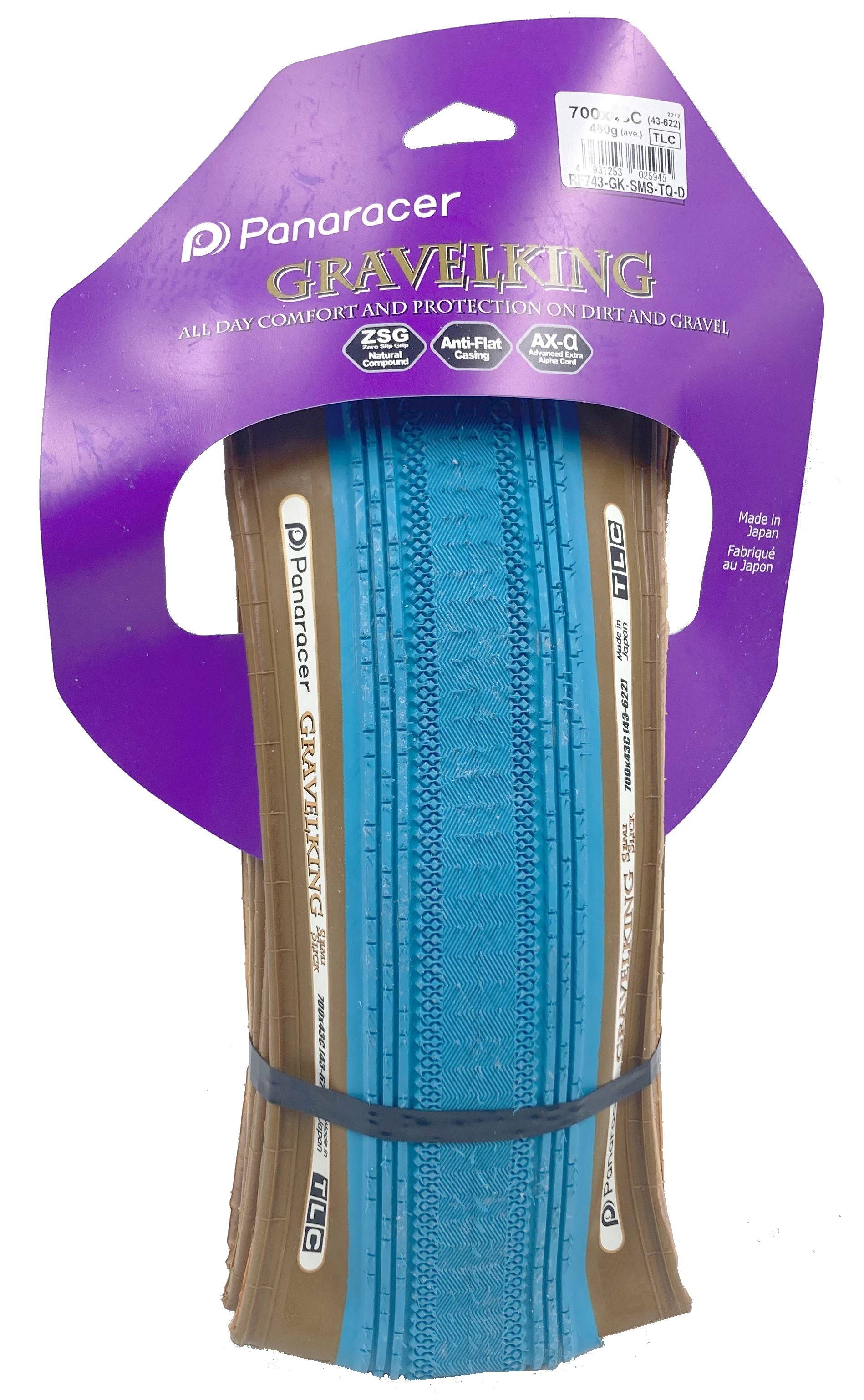 Panaracer Limited Edition Gravel King SS 700c TLC Tubeless Ready SEMI SLICK Tire