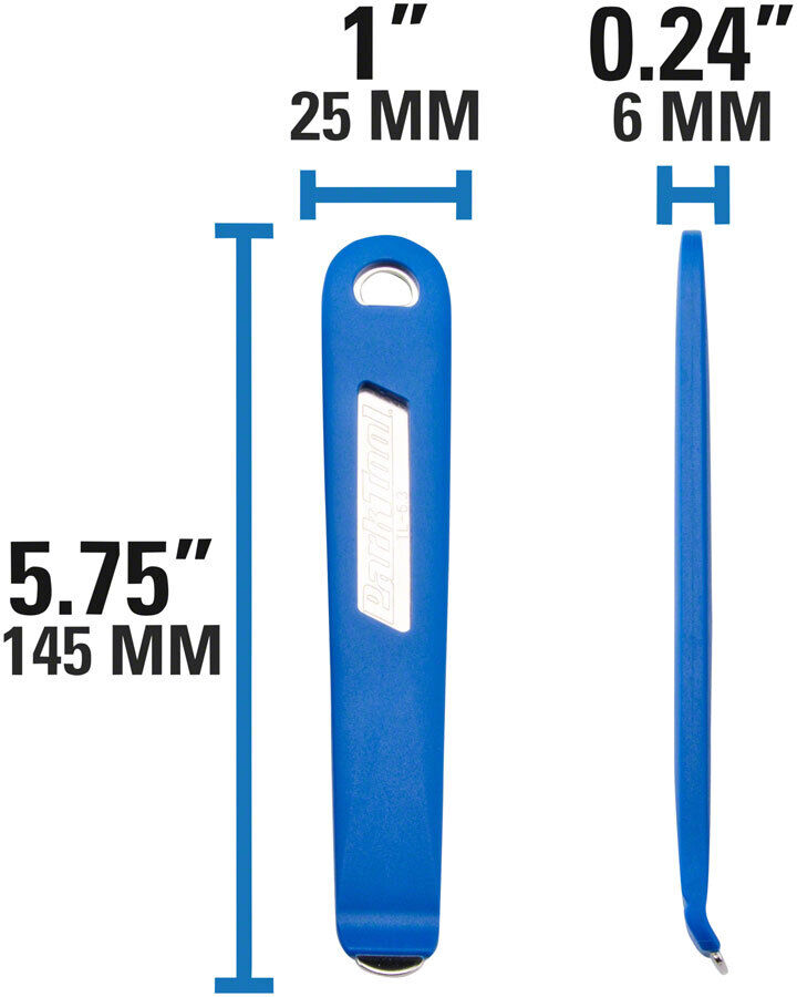 Park Tool TL-6.3 Steel-Core Tire Lever Set - The Bikesmiths