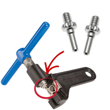 Park Tool CTP-C Replacement Chain Tool Pins for CT2, CT-3, CT-5 and CT-7, Card of 2 Park Tool