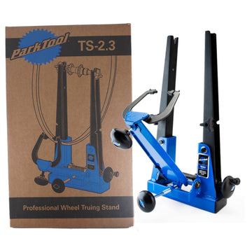 Park Tool TS-2.3 Blue Truing Stand with TSB-2.2 Base - The Bikesmiths
