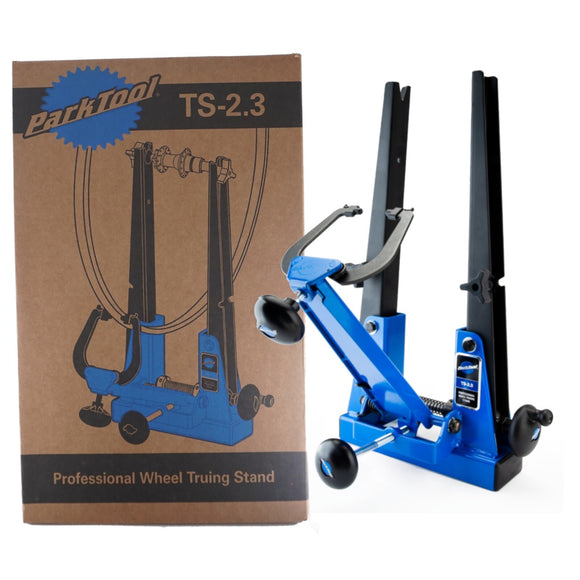 Park Tool TS-2.3 Blue Truing Stand with TSB-2.2 Base