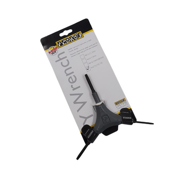 Pedro's Torx Wrench Y-Style Including T10, T25, T30 Torx Sizes, Gray Topeak