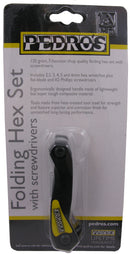 Pedro's Hex Wrench Folding Set w/ screwdrivers-2