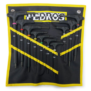 Pedro's Pro T/L-Hex & Torx 10 Piece Set II with Pouch