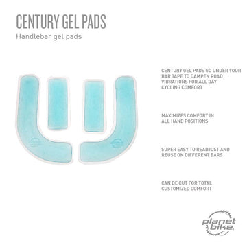 Planet Bike Century Gel Pads for Handle Bar Wrap Planet Bike