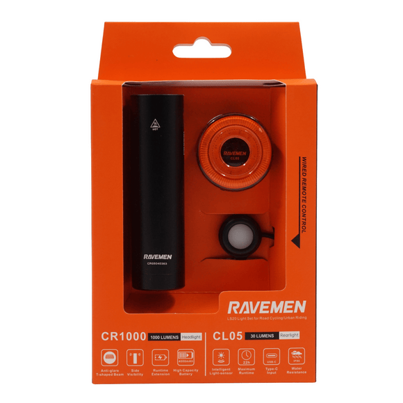 Ravemen LS20 CR1000/CL05 USB Lightset
