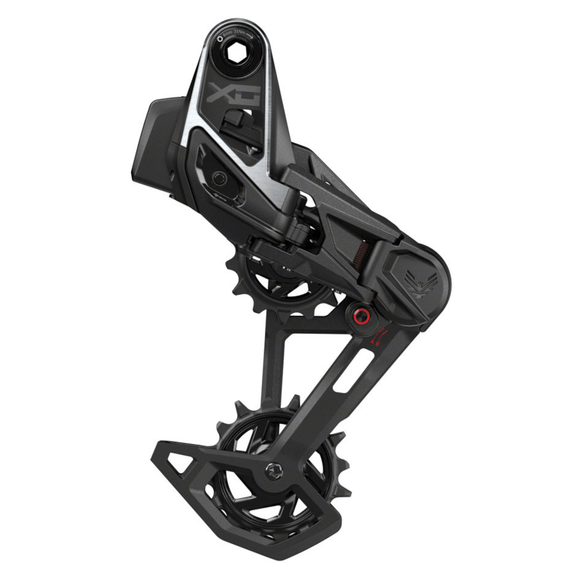 SRAM X0 Eagle T-Type AXS Rear Derailleur - 12-Speed 52t Max (Battery Not Included) UDH Hangerless Aluminum Cage Black/Silver