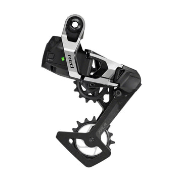 SRAM RED XPLR AXS Rear Derailleur - For RED XPLR 1x, 13-Speed, 46t Max, UDH Hangerless, (Battery Not Included), Black/Silver, E1 SRAM
