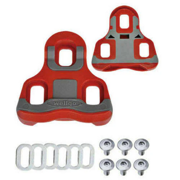 Wellgo RC-7B KEO Look Cleats 6d Red - The Bikesmiths