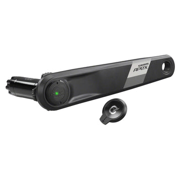 SRAM Apex AXS Wide Left Crank Arm and Power Meter Spindle Assembly - 12-Speed DUB Spindle Interface Black D1 - The Bikesmiths