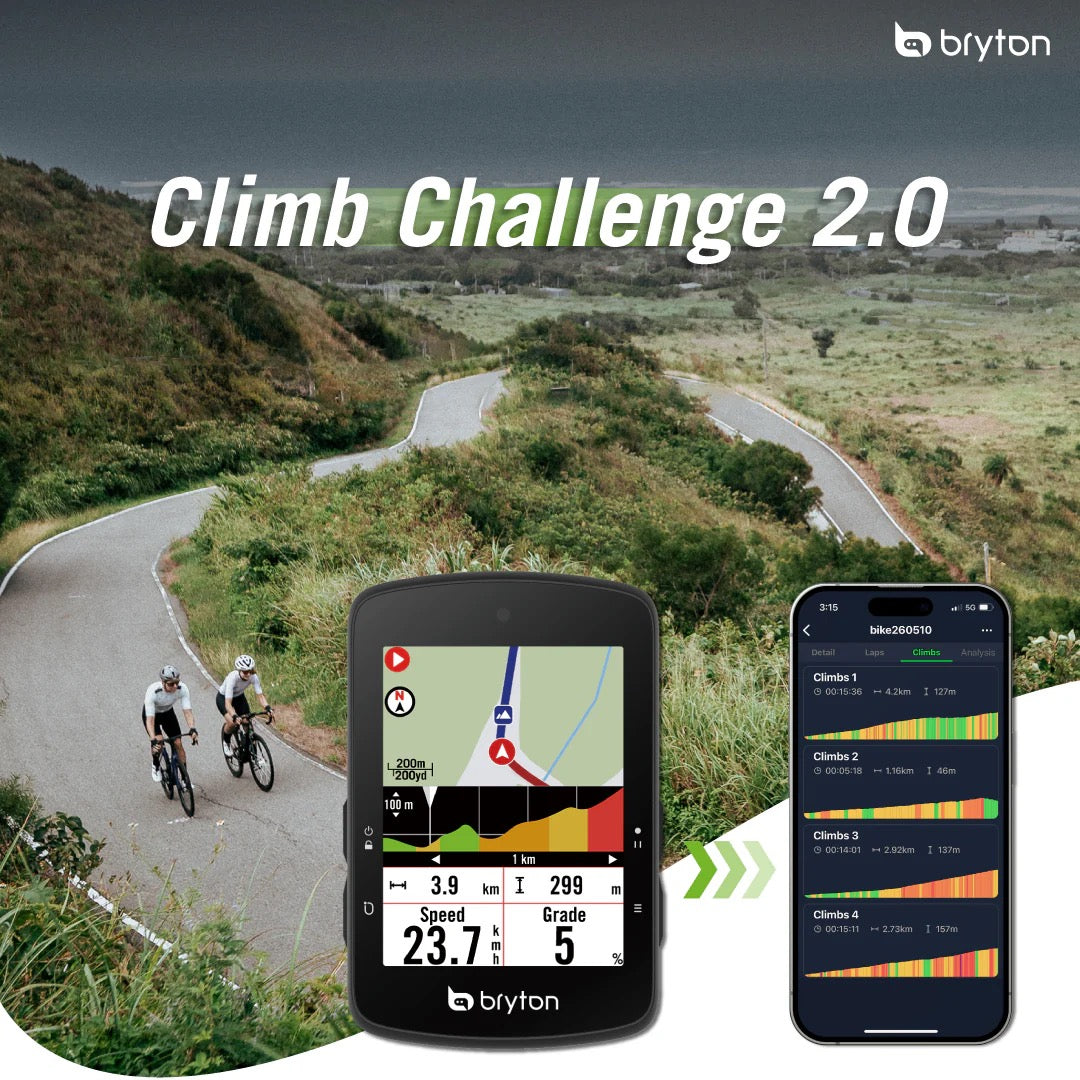 Bryton Rider S510 Wireless GPS Bike Computer | The Bikesmiths
