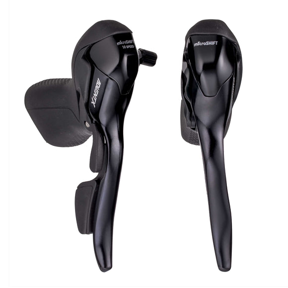 microSHIFT ADVENT X Drop Bar Shift Lever Set 1 x 10-Speed - ADVENT X Compatible Only