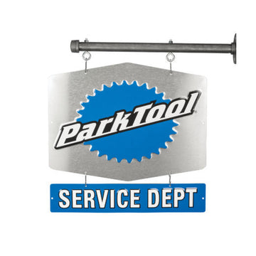 Park Tool SDS-1 Service Department Sign Single-Sided Park Tool