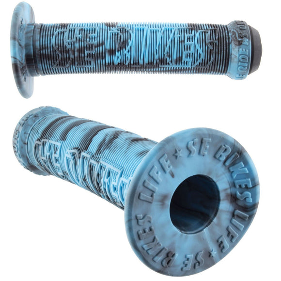 SE BIKES LIFE Flanged Grips Comfort & Control BMX Bike Choose Color - The Bikesmiths