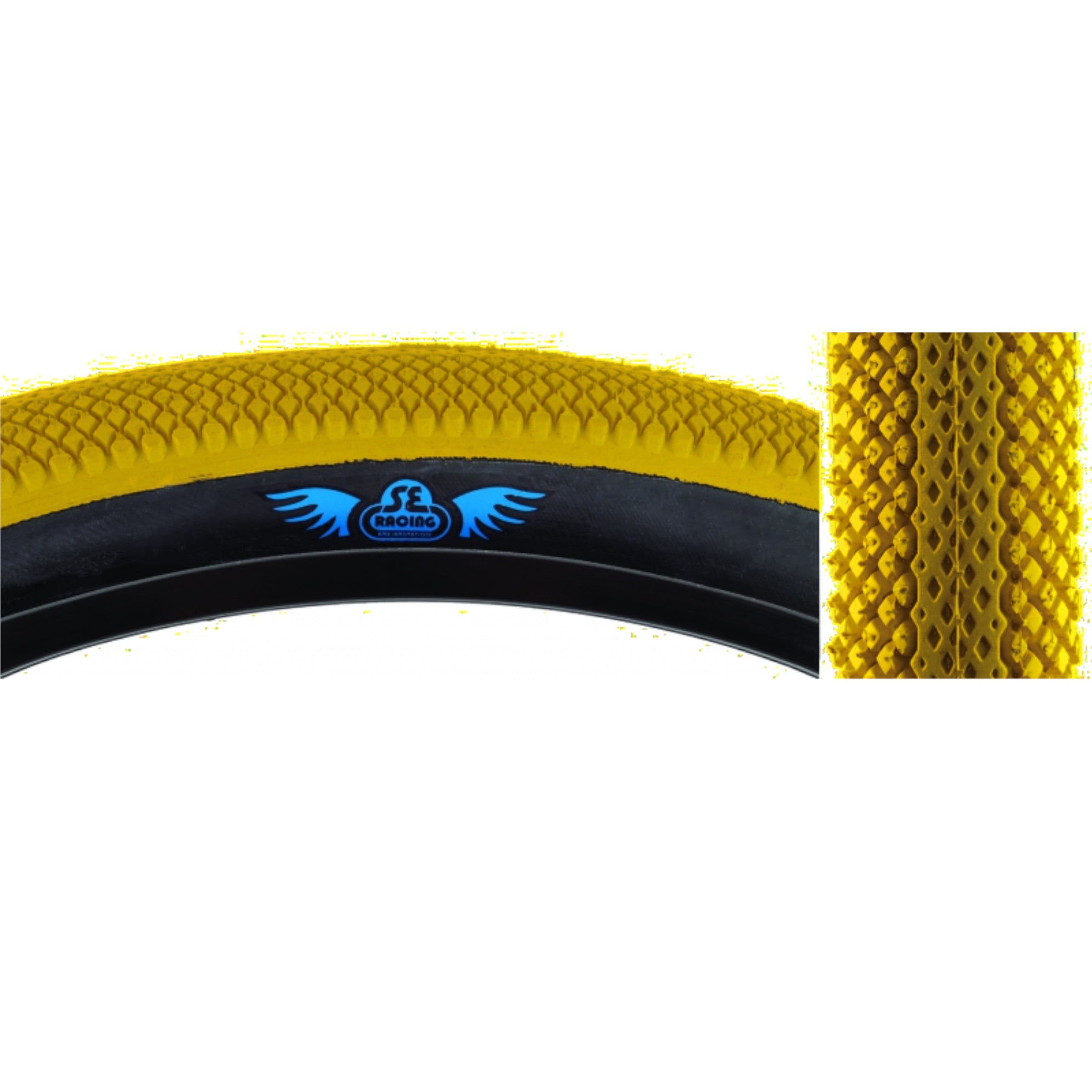 Buy yellow-blackwall SE Bikes Vee Speedster 29x2.10 Tire