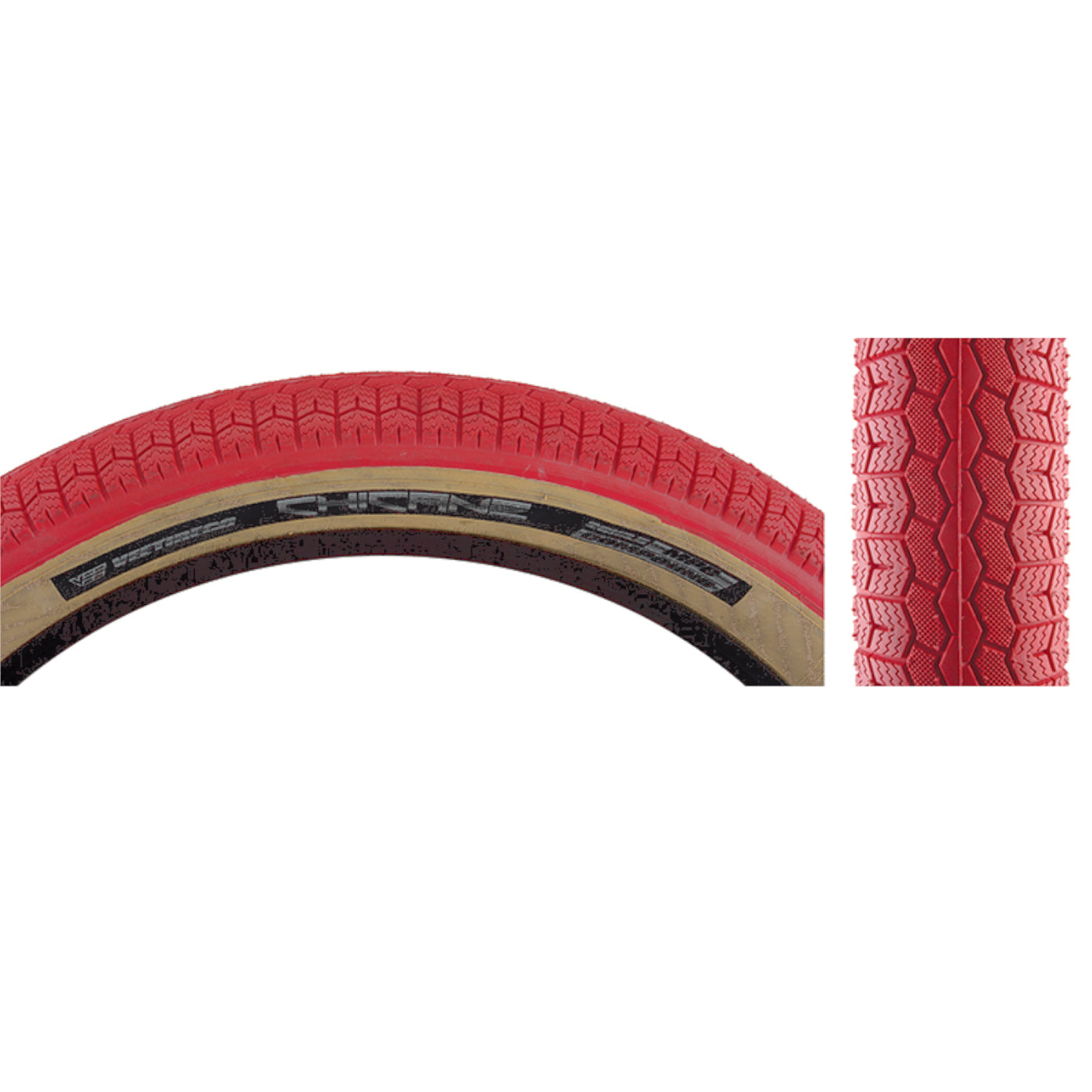 Buy red SE BIKES Chicane 26x3.50 Tire