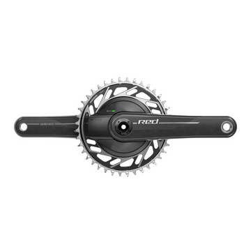 SRAM RED 1x XPLR AXS E1 Power Meter Wide Crankset - 13-Speed, 42t, 8-Bolt PM Spider, DUB Spindle SRAM