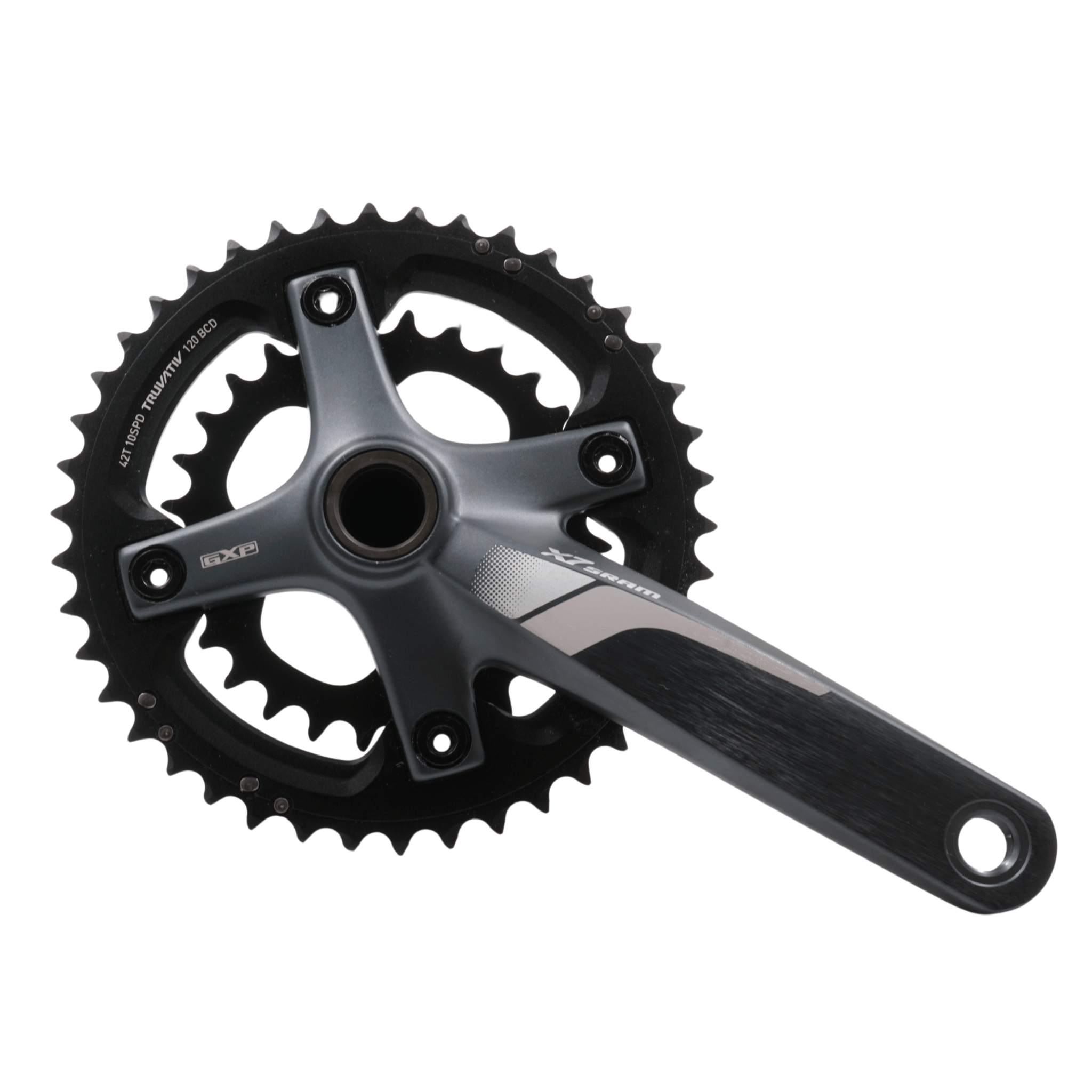 SRAM X7 10-Speed GXP Crank Gray