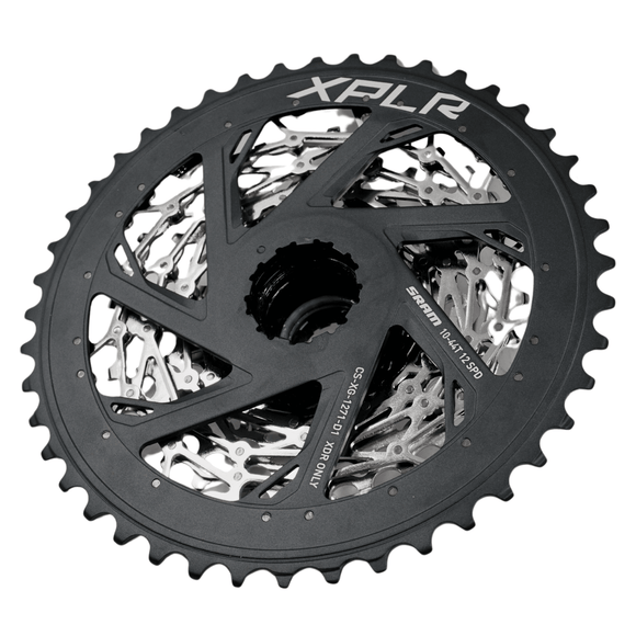 SRAM XPLR XG-1271 Cassette - 12-Speed, 10-44t, Silver, For XDR Driver Body, D1