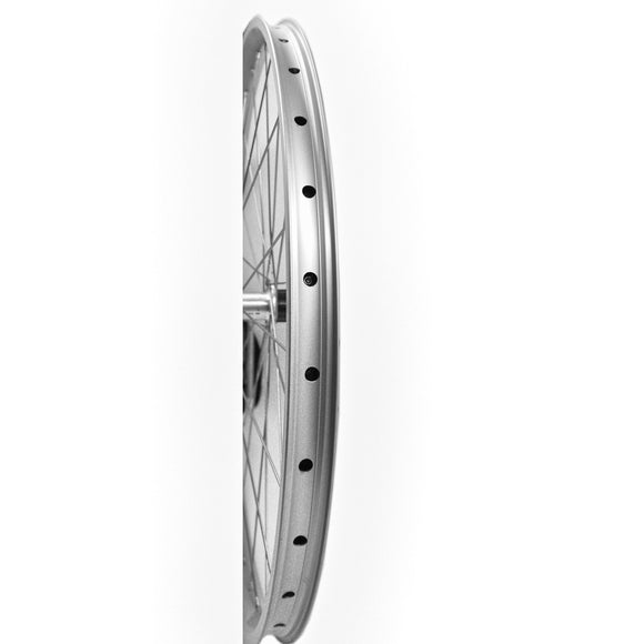 Sta-Tru TR25v 26 Inch Doublewall Silver QR Freewheel Rear Wheel