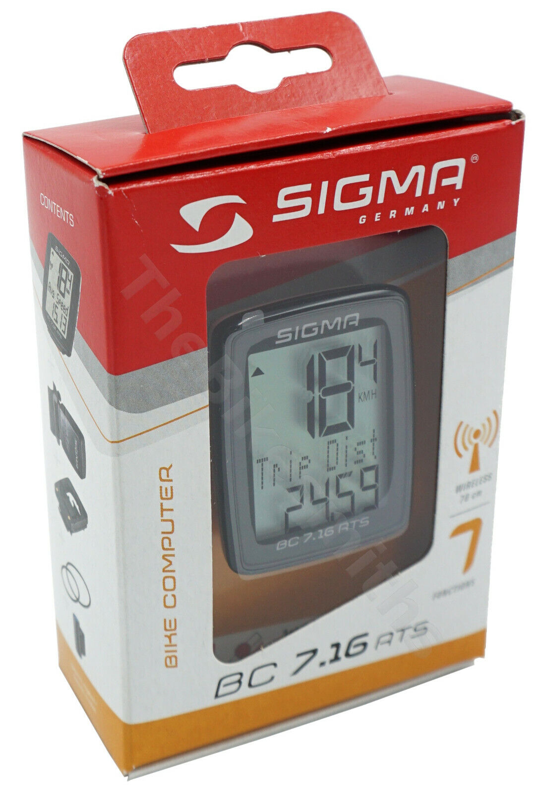 Sigma BC-7.16 ATS Wireless Bike Computer