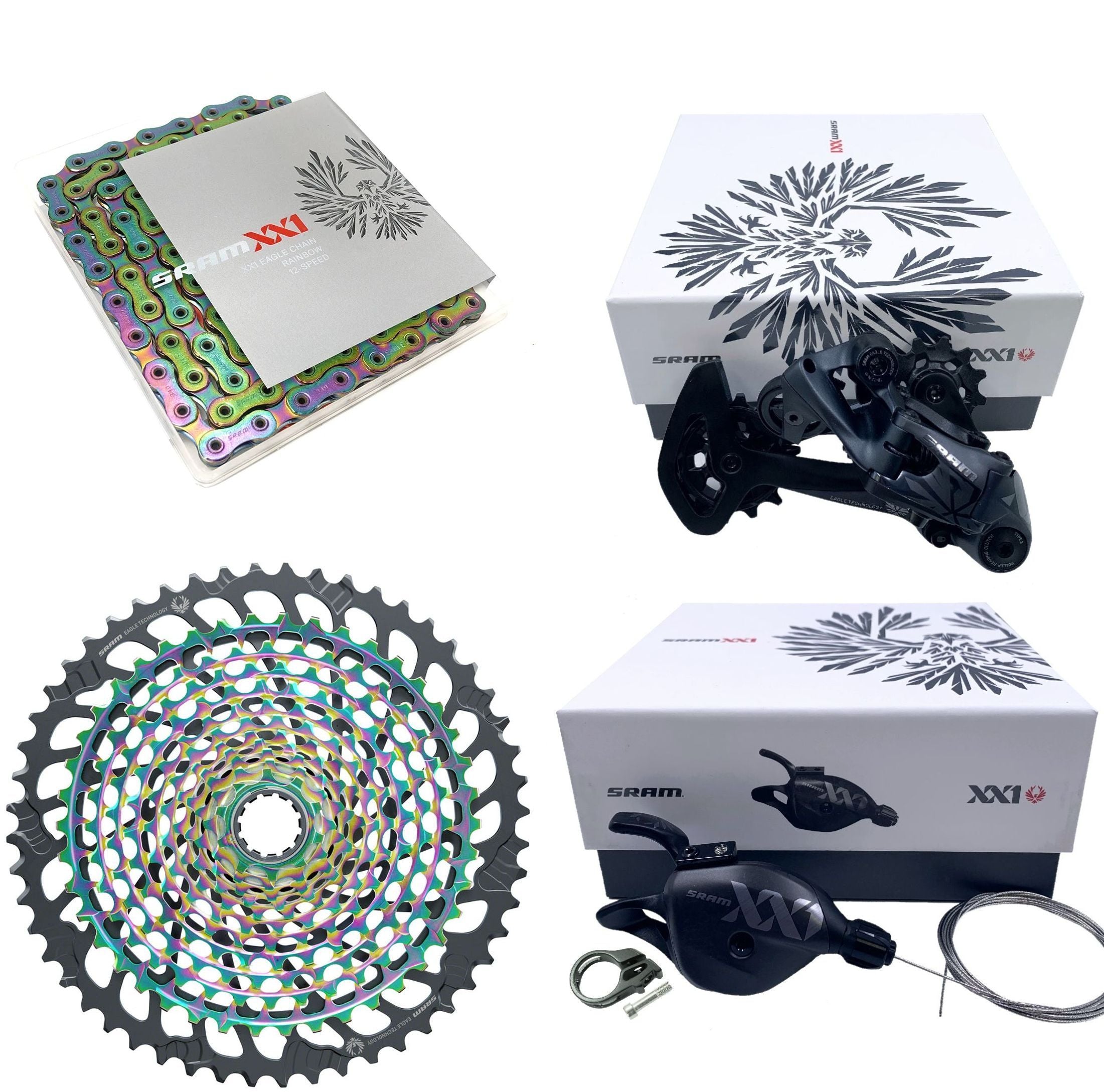 SRAM XX1 Eagle 12 Speed 4 Piece Trigger Shift Groupset | The SRAM XX1 Eagle 12 Speed 4 Piece Trigger Shift Groupset | The