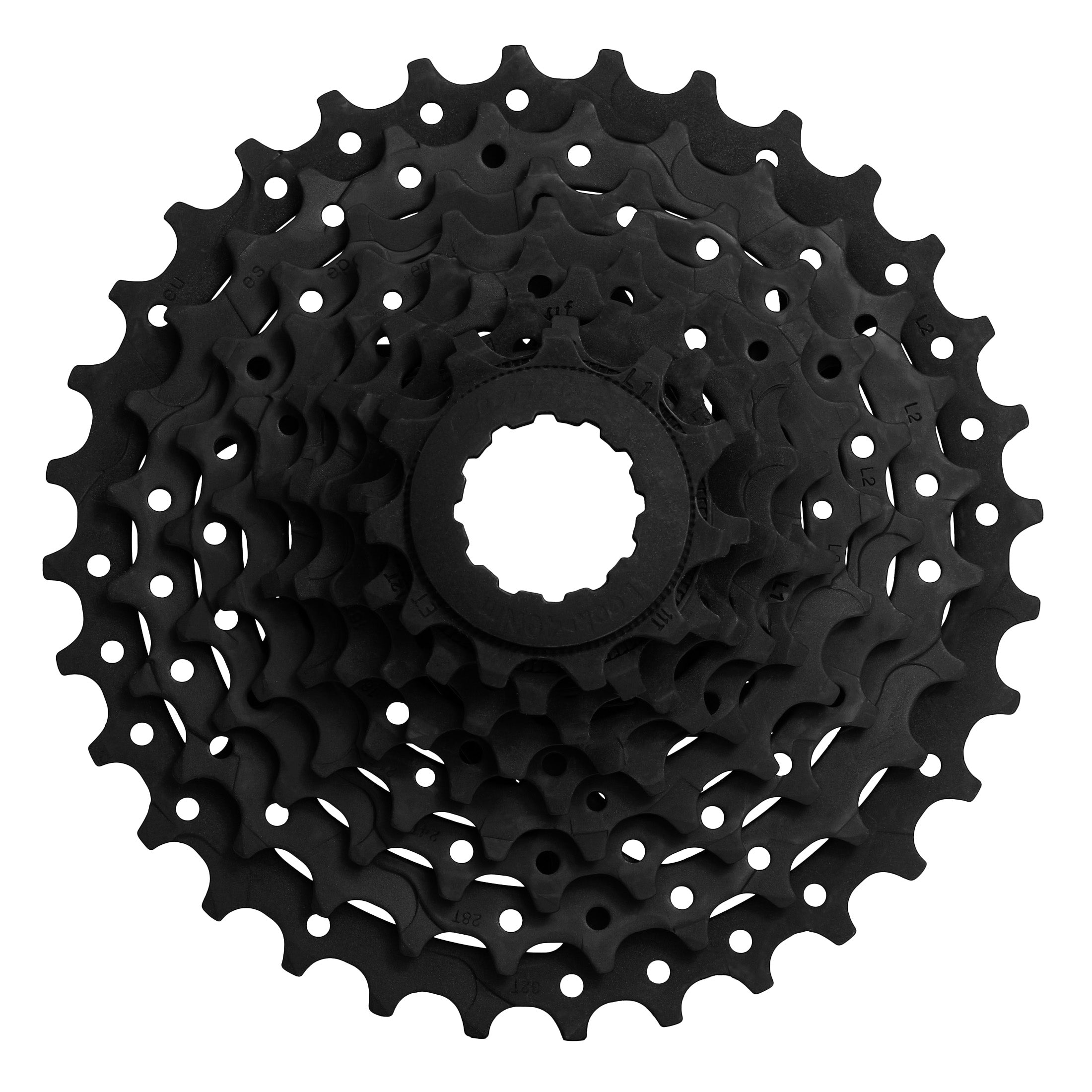 SunRace CSM90 9 Speed Cassette Silver