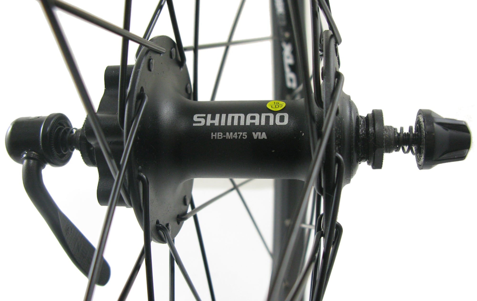 26" Sun Ringle MTX31 Shimano M475 Black QR Front Wheel