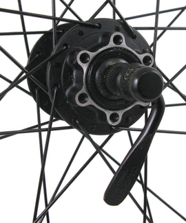 Sun Ringle MTX31 26-inch Shimano M475 Black Disc Front Wheel - The Bikesmiths