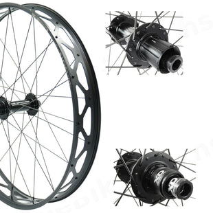 Sun Ringle MuleFut 80SL 27.5 REAR 12x197 Thru-Axle Fat Bike Wheel Tubeless Ready